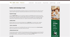 Desktop Screenshot of mywebdevtools.com